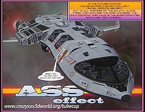 3D Comic: Ass Effect. Episode 2