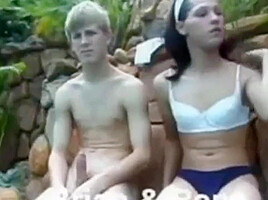 Vintage With A And A Blonde Twink