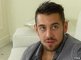 Blackhair shemale nurse gives handjob and gets barebacked