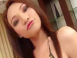 Gorgeous Ladyboy Hellen Gets A Cumshot All Over Her Big Tits